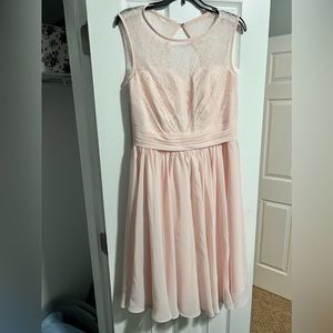 Pink Bridesmaids dress - size 10